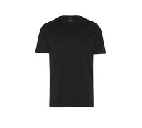 BOSS Camiseta de punto de algodón con detalle de logo - StyleThompson 01, 50565995 Negro M