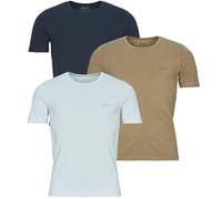 BOSS Paquete de tres camisetas interiores de algodón - StyleTShirtRN 3P Classic, 50532470 Gris / Azul / Beige L