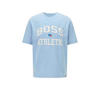 BOSS Camiseta unisex con logotipo exclusivo de T RA en algodón orgánico con elástico
