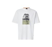 BOSS Camiseta 'Wagon' blanco, Talla M