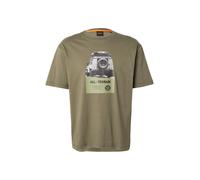 BOSS Camiseta 'Wagon' gris claro / oliva / kiwi / negro XL gris claro / oliva / kiwi / negro