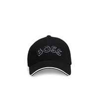 BOSS Gorra de piqué tejido con logo bordado - StyleCap-US, 50492737 Negro pcs.