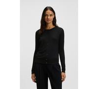 BOSS Cárdigan con botones en lana merina extrafina - StyleFonami, 50545031 Negro M