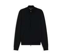 BOSS Cárdigan con cremallera en lana merina extrafina - StyleBalonso, 50468254 Negro XXXL