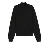 BOSS Cárdigan en punto de algodón con logo bordado - StyleUpalano-L, 50556345 Negro M