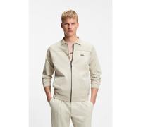BOSS Cárdigan con cremallera y diseño gráfico estructurado - StyleKN_Network FZ, 50563383 Natural XXL
