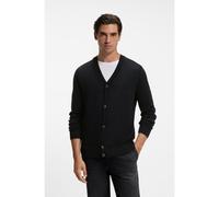 BOSS Cárdigan con cuello de pico confeccionado en mezcla de lana virgen - StyleAvac_CD-1, 50578024 Negro XXXL