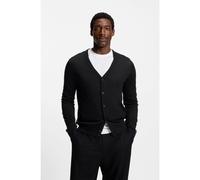 BOSS Cárdigan con cuello de pico en lana virgen - StyleMardon-L, 50476356 Negro XL