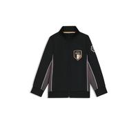 BOSS Cárdigan de algodón con cremallera para niños con insignia de la marca - StyleJ52690/09B04A, J52690 Negro 126