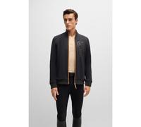 BOSS Cárdigan de equitación con bolsillo con cremallera en el pecho - StyleSAMMY FUNCTION CARDIGAN, B5M1203 Negro XXL