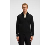 BOSS Cárdigan de punto en tejido elástico con estructura en la parte delantera - StyleKN_League FZ, 50547505 Negro L