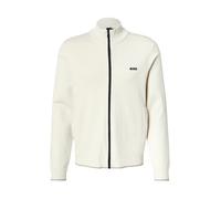 BOSS Cárdigan deportivo 'League' crema / negro XL crema / negro