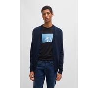 BOSS Cárdigan regular fit en mezcla de lana - StyleAvac_CD, 50523574 Azul oscuro L