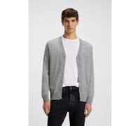 BOSS Cárdigan regular fit en mezcla de lana - StyleAvac_CD, 50523574 Gris XXXL