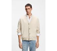 BOSS Cárdigan relaxed fit en lana virgen - StyleC-Ucone, 50555120 Natural XL