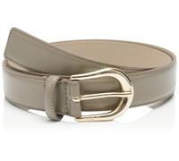 BOSS Cinturón de piel italiana con hebilla dorada - StyleCarol-St-G_Sz30, 50536887 Beige 70