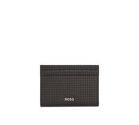 BOSS Cartera con motivo entrelazado - StyleNorthon_W_Card L, 50578942 Marrón oscuro pcs.