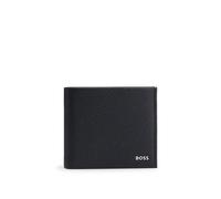 BOSS Cartera de piel granulada con logo metálico - StyleNew Crosstown_4ccC, 50529513 Negro pcs.