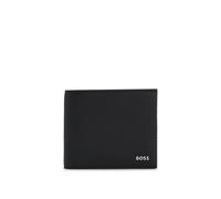 BOSS Cartera de piel reciclada con textura de monogramas - StyleNorthon_M_8cc, 50573517 Negro pcs.