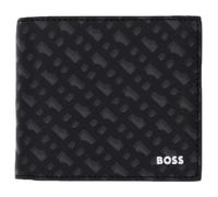 BOSS Cartera Hombre Con Monograma Y Logo ZAIR MN 4CC Moneda 50552830 Negro