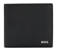 BOSS Cartera Hombre De Cuero Regenerado Con Logo Plateado 50536710 Negro