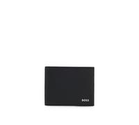 BOSS Cartera plegable con monograma en relieve y logo metálico - StyleNorthon_M_6cc, 50573518 Negro pcs.