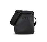 BOSS Bolso mensajero con textura y logo tonal - StyleCatch 3.0_P_NS Zip, 50573154 Negro pcs.