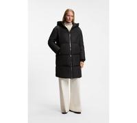 BOSS Cazadora acolchada con capucha en tejido hidrófugo - StyleC_Polliana1, 50580144 Negro 36