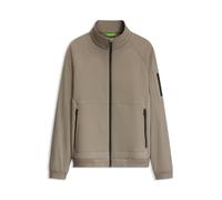 BOSS Cazadora acolchada de pana y tejido polar - StyleOW_Cord Fleece HY, 50571609 Marrón claro XL
