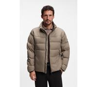 BOSS Cazadora acolchada hidrófuga con bolsillo de cremallera en la manga - StyleOW_Urbanex Puffer 2, 50569136 Marrón claro M