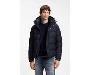 BOSS Cazadora acolchada hidrófuga con capucha - StyleOmaris1, 50565779 Azul oscuro 56