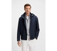 BOSS Cazadora con capucha en tejido repelente al agua - StyleC-Ceontes, 50543131 Azul oscuro 50