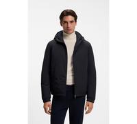 BOSS Cazadora corta hidrófuga con capucha y relleno de plumón - StyleL-Doclin, 50565765 Azul oscuro 56