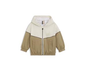 BOSS Cazadora cortavientos para niños con capucha y monograma Double B - StyleJ52860/29502A, J52860 Marrón 94