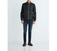 Boss Cazadora de hombre en piel napa. Negro XS (48)