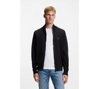 BOSS Cazadora de punto de algodón y cashmere - StyleKanozip_S, 50543692 Azul oscuro S