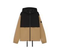 BOSS Cazadora impermeable de lluvia para equitación con monogramas Double B - StyleLOUISE RAINJACKET, B7W1401 Negro / Beige XL