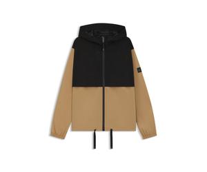 BOSS Cazadora impermeable de lluvia para equitación con monogramas Double B - StyleLOUISE RAINJACKET, B7W1401 Negro / Beige XL