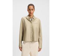 BOSS Cazadora regular fit en piel de napa - StyleSuri, 50548513 Beige claro 36