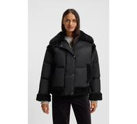 BOSS Cazadora repelente al agua con detalles de peluche - StyleC_Pajuna, 50548173 Negro 38