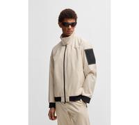BOSS Cazadora repelente al agua con forro de malla - StyleJ_Larzac, 50533769 Beige claro M