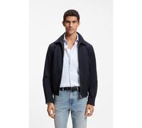 BOSS Cazadora repelente al agua con insignia con monograma Double B - StyleH-Carinho, 50563156 Azul oscuro 48