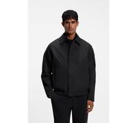 BOSS Cazadora repelente al agua con tapeta delantera soldada - StyleOW_Visit Coach JT, 50561423 Negro XXXL