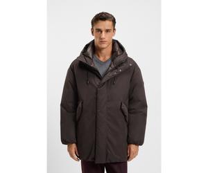 BOSS Cazadora repelente al agua en microfibra aterciopelada - StyleC-Dalarim, 50540466 Marrón oscuro 46