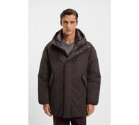 BOSS Cazadora repelente al agua en microfibra aterciopelada - StyleC-Dalarim, 50540466 Marrón oscuro 54