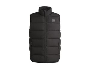 BOSS Chaleco acolchado impermeable para equitación con panel - StyleARTHUR CORD PUFFER VEST, B6M1402 Marrón oscuro XXL