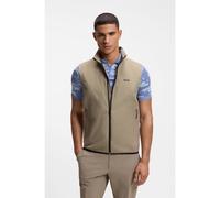 BOSS Chaleco de tejido multielástico repelente al agua - StyleOW_GOC Birdie Vest, 50554187 Marrón claro L