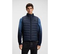 BOSS Chaleco hidrófugo con aplique de logo - StyleOdeno2, 50549243 Azul oscuro 52