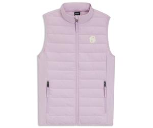 BOSS Chaleco impermeable para equitación con monograma Double B - StyleLIVIAN LIGHT PUFFER VEST, B7W1403 Luz púrpura XS