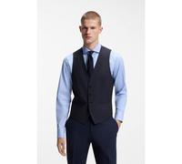 BOSS Chaleco slim fit en lana con elástico - StyleH-Huge-Vest-MM-224, 50479995 Azul oscuro 98